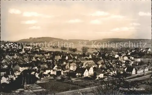 Singen Remchingen Panorama Kat. Remchingen