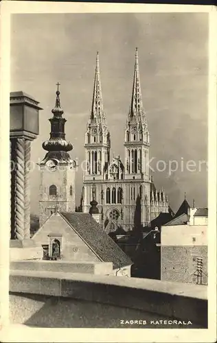 Zagreb Katedrala Kat. Zagreb