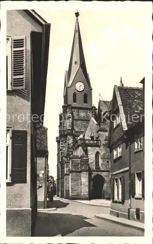Friedberg Hessen Stadtkirche Kat. Friedberg (Hessen)