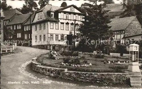 Altenfeld Thueringen Markt / Altenfeld /Ilm-Kreis LKR