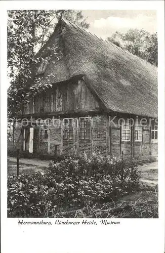 Hermannsburg Lueneburger Heide Museum  Kat. Hermannsburg