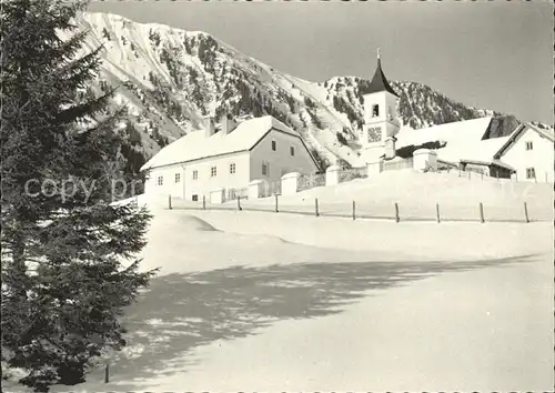 Rauris Kirche Bucheben Huettwinkeltal Kat. Rauris