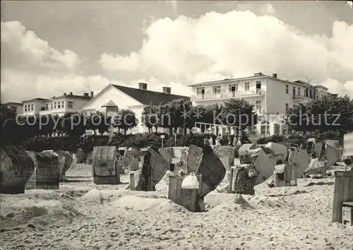 Bansin Ostseebad FDGB Erholungsheim Meeresstrand Kat. Heringsdorf