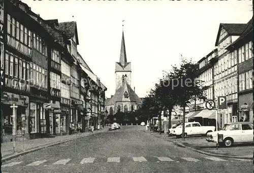 Duderstadt Marktstrasse St Servatius Kirche Kat. Duderstadt