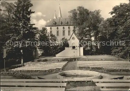 Neuhausen Erzgebirge Klubhaus Schloss Purschenstein Freilichtbuehne Kat. Neuhausen Erzgebirge