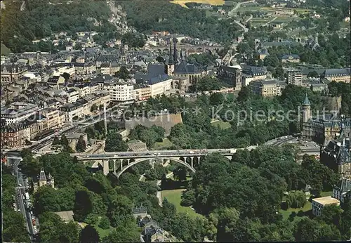 Luxembourg Luxemburg Fliegeraufnahme Kat. Luxembourg