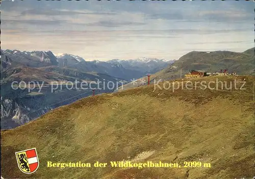 Neukirchen Grossvenediger Bergstation Wildkogelbahnen  Kat. Neukirchen am Grossvenediger