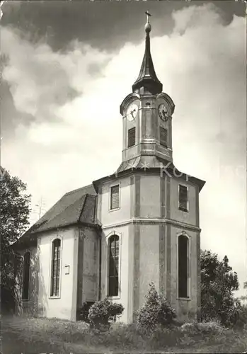 Schmannewitz Kirche  Kat. Dahlen Sachsen