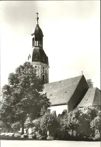 Schlettau Erzgebirge St Ulrich Kirche Kat. Schlettau Erzgebirge