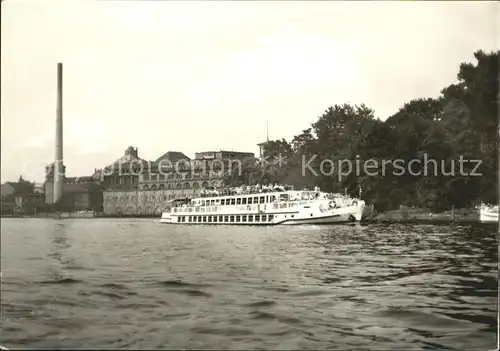 Berlin Luxusfahrgastschiff Weissen Flotte Kat. Berlin