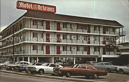 San Mateo California Motel Orleans  Kat. San Mateo