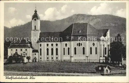 Wies Steingaden Wallfahrtskirche  Kat. Steingaden