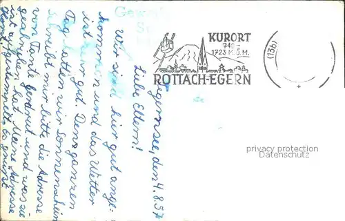 Rottach Egern Gewerkschaftsheim Suttenhuette Kat. Rottach Egern