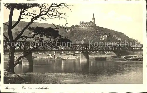 Aussig Tschechien Ferdinandshoehe Kat. Usti nad Labem