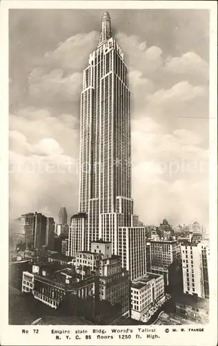 New York City Empire state Bldg Worlds Tallest  / New York /