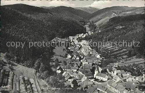 Steina Suedharz Fliegeraufnahme Kat. Bad Sachsa