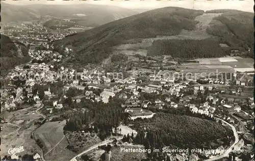 Plettenberg Jugendherberge Fliegeraufnahme Kat. Plettenberg