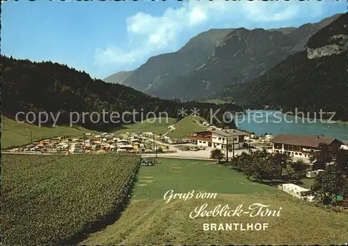 Kramsach Camping Seeblick Toni Brantlhof  Kat. Kramsach