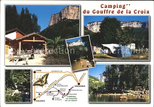 Choranche Camping Du Couffre de la Croix Kat. Choranche