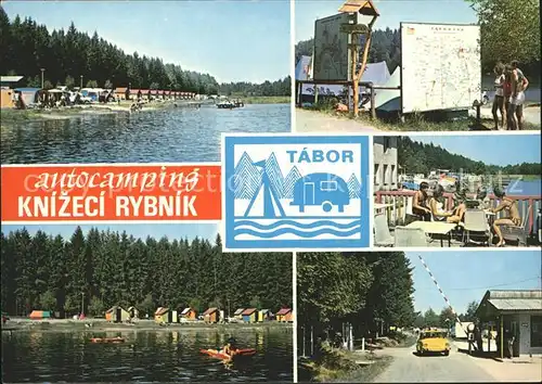 Tabor Suedboehmen Autocamping Knizeci Rybnik Kat. Tabor