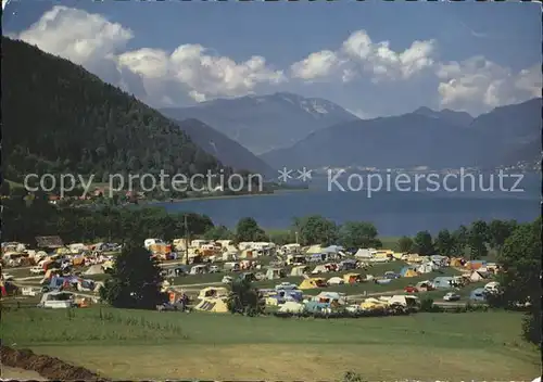 Ossiach Terrassen Campingplatz Bleiberg Dobratsch Kat. Ossiach