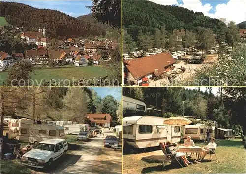 Bad Rippoldsau Schapbach Schwarzwald Camping Aleschof Kat. Bad Rippoldsau Schapbach