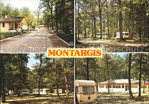 Montargis Loiret Camping Municipal Foret  Kat. Montargis