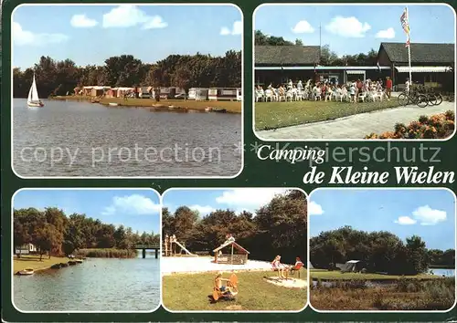 Leeuwarden Camping de Kleine Wielen Segeln Kinderspielplatz Kat. Leeuwarden