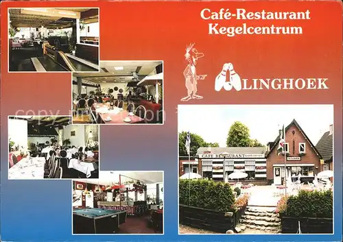 Groningen Cafe Restaurant Kegelcentrum Linghoek Kat. Groningen