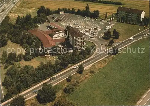 Kassel Hotel Autobahn Rasthaus Fliegeraufnahme Kat. Kassel