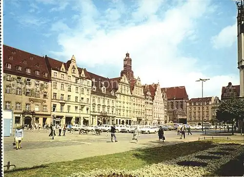 Wroclaw Rynek Marktplatz Kat. Wroclaw Breslau