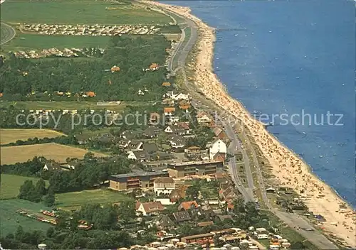 Schoenberger Strand Ostseebad Fliegeraufnahme Kat. Schoenberg (Holstein)