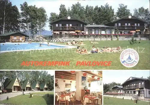 Liberec Autokemping Pavlovice Camping Ferienhaus Schwimmbad Kat. Liberec