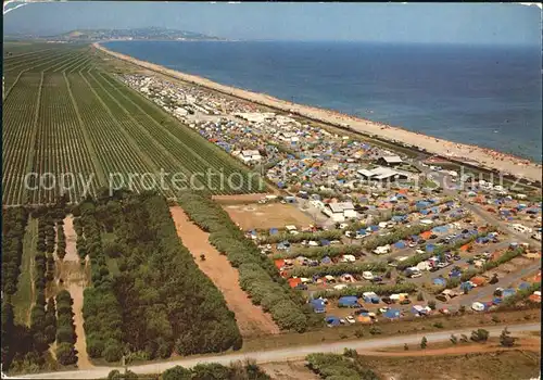 Sete Herault Camping Caravaning Le Castellas vue aerienne / Sete /Arrond. de Montpellier