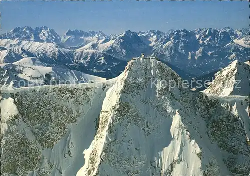 Rauris 90 Jahre Sonnblick Observatorium Hoher Sonnblick Zittelhaus Gebirgspanorama Kat. Rauris