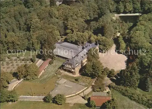 Wingst Waldschloesschen Dobrock Hotel Restaurant Fliegeraufnahme Kat. Wingst