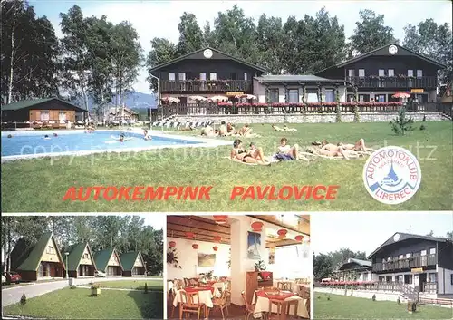 Liberec Autokempink Pavlovice Camping Schwimmbad Ferienhaus Kat. Liberec