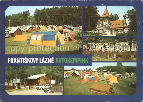 Frantiskovy Lazne Autokempink Camping Restaurant Kat. Franzensbad