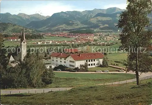 Seifriedsberg Sonthofen Jugendhaus Elias Schulungs und Erholungsstaette Dioezese Augsburg Kirche Alpen Kat. Blaichach