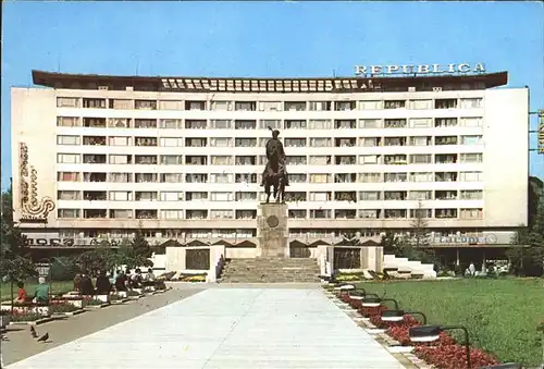 Cluj Napoca Piata Mihai Viteazul Denkmal Kat. Cluj Napoca