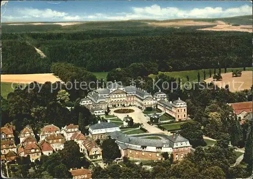 Arolsen Bad Luftkurort Schloss Fliegeraufnahme Kat. Bad Arolsen