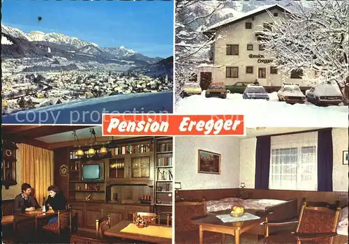 Schladming Obersteiermark Pension Eregger Winterpanorama Alpen Kat. Schladming
