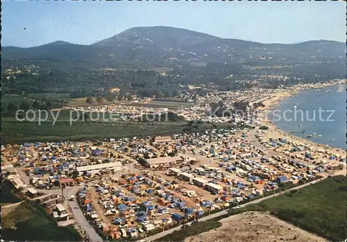 Grimaud Camping Prairies de la Mer vue aerienne Kat. Grimaud