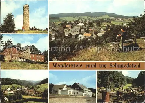 Schmiedefeld Rennsteig Wanderziele in der Umgebung Kat. Schmiedefeld Rennsteig