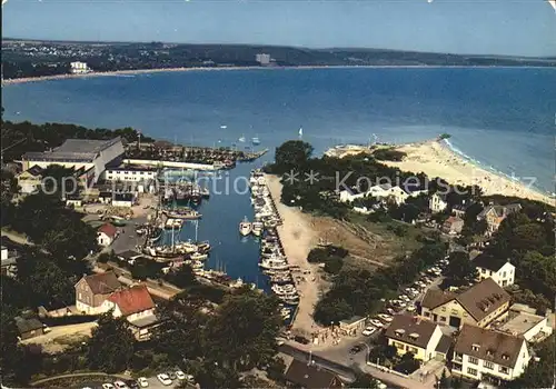 Niendorf Ostseebad Hafen Fliegeraufnahme Kat. Timmendorfer Strand