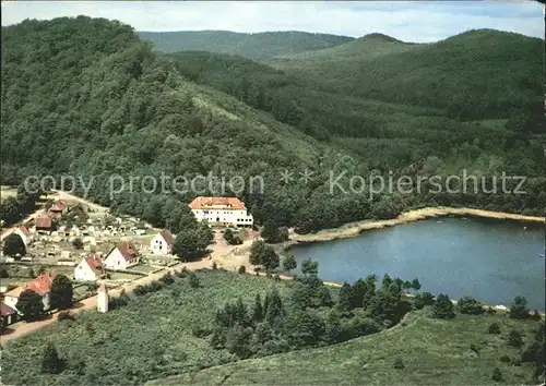 Ludwigswinkel Wasgauhaus Muettergenesungsheim der Arbeitwohlfahrt Fliegeraufnahme Kat. Ludwigswinkel