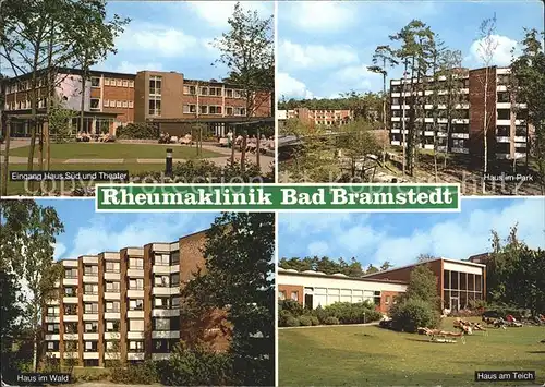 Bad Bramstedt Rheumaklinik Gebaeude Kat. Bad Bramstedt