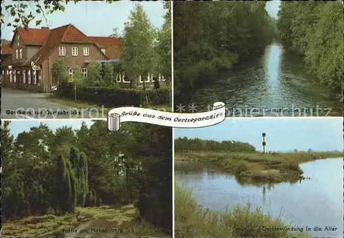 Winsen Aller Oertzeparadies Gasthaus zur Oertzebruecke Hahnenberg Kat. Winsen (Aller)