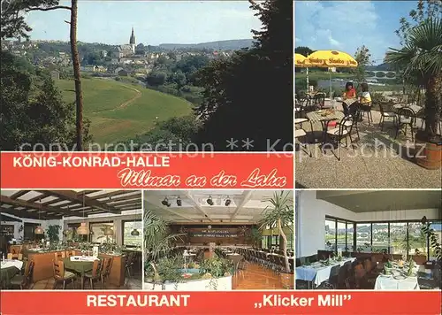 Villmar Koenig Konrad Halle Restaurant Klicker Mill Kat. Villmar