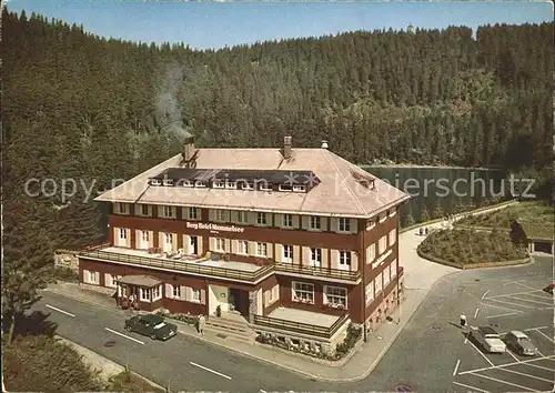 Mummelsee Berghotel Schwarzwaldhochstrasse Kat. Seebach